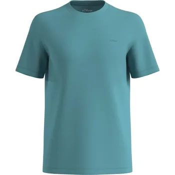 Pánské tričko Pánské tričko s.Oliver RL T-SHIRT S Tyrkysová