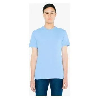 Pánské tričko Triko American Apparel Fine Jersey - světle modré, M