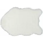 Umělá kožešina, bílá, EBONY TYP 1