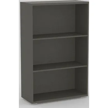 regál Policový regál REA STORE 80x124x28 GRAPHITE