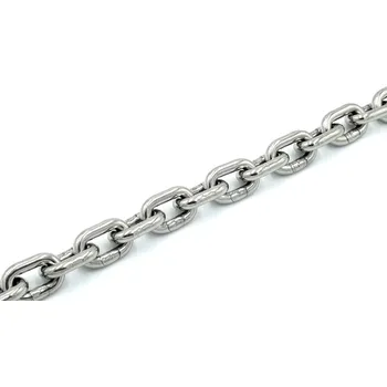 Železářství Řetěz svařovaný DIN 766/8,0 Materiál: Nerez 1.4301, Nerezové řetězy - svazek / metr: Cena za svazek