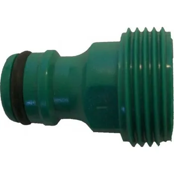 Aquaking Zelená rychlospojka samec na 1/2" hadici, vnější závit 3/4"
