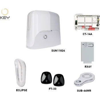 Pohon brány Sada pohonu pro posuvnou bránu do 1100 kg/9 m KEY SUN11024 (D)
