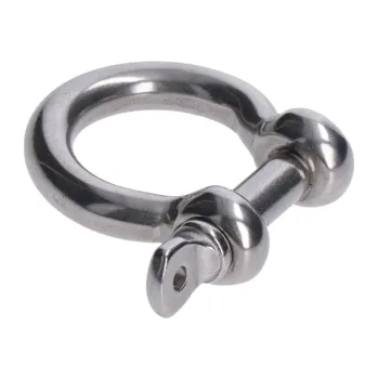 Třmen typ-omega Ω, kulatý, nerez AISI316 24 (NL-M8260-6)