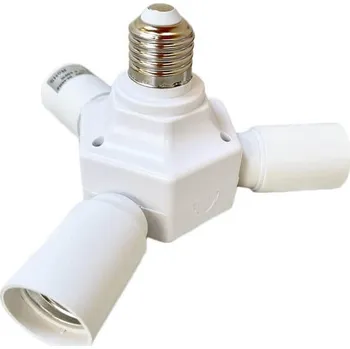 Příslušenství pro LED osvětlení Redukce | Adaptér na 4 žárovky E27