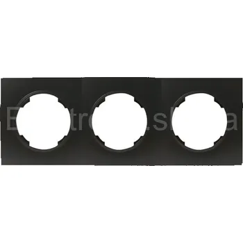 SEU1003B 3rám černá SOUL hranaté DPM