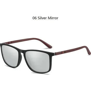 Polarizační sluneční brýle s UV400 ochranou - 06 Stříbrné zrcadlo