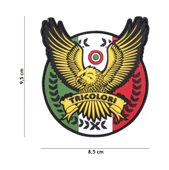 Nášivka Gumová nášivka 101 Inc znak Tricolori - barevná