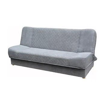 Pohovka ALASKA 2 s prošitím- pohovka, látka ŠEDÁ korpus Soro 93 / sedák, opěrák Soro 93 střed PIK/ kraje koordynát Soro 93(FE) - kolekce"E" (K250-S)