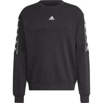 Pánská mikina Pánská mikina adidas BRAND LOVE SWEATSHIRT 2XL Černá, Bílá