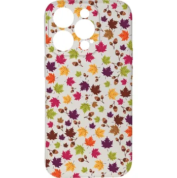 Pouzdro na mobilní telefon Kryt Spadané listy pro iPhone 15 Pro