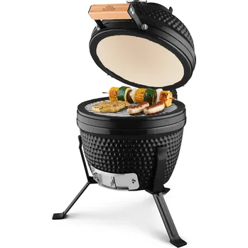 Zahradní gril Grillmeister 100372363 černý