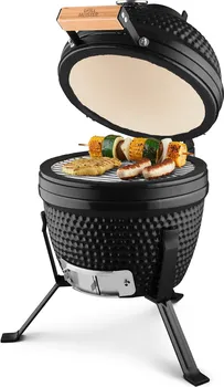 Zahradní gril Grillmeister 100372363 černý