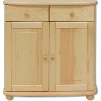 Komoda Komoda DK-142, 2D2S, masiv Barva: moření ořech