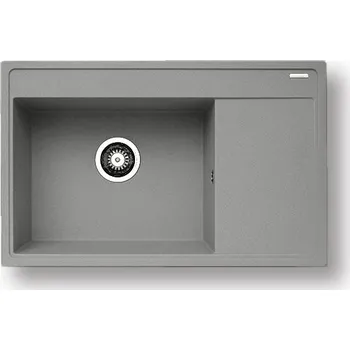 Nerezový dřez Pyragranitový dřez CAMEA 1B 1D LH (79x50) grey