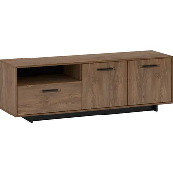 Televizní stolek Televizní stolek RTV stolek DELIS P, dub bolzano/černá