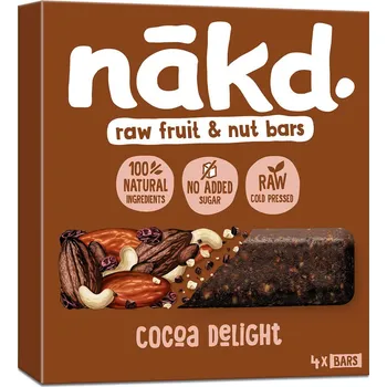 Nakd Cocoa delight 4 x 35 g
