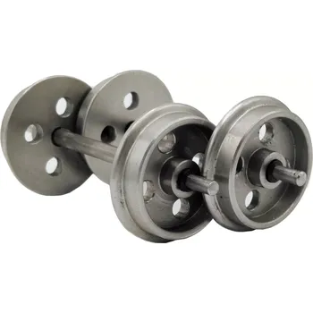 Modelová železnice Dvojkolí 26 mm pro vozíky 2 kusy G - Hobby Robi (Zahradní železnice)