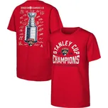 Fanatics Dětské tričko Florida Panthers NHL 2024 Stanley Cup Champions Signature Roster Velikost: Dětské XL (13 - 15 let)