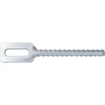 Příslušenství pro plot Držák plotového pole, přímý, na chemickou kotvu, pro vrták ø 10mm