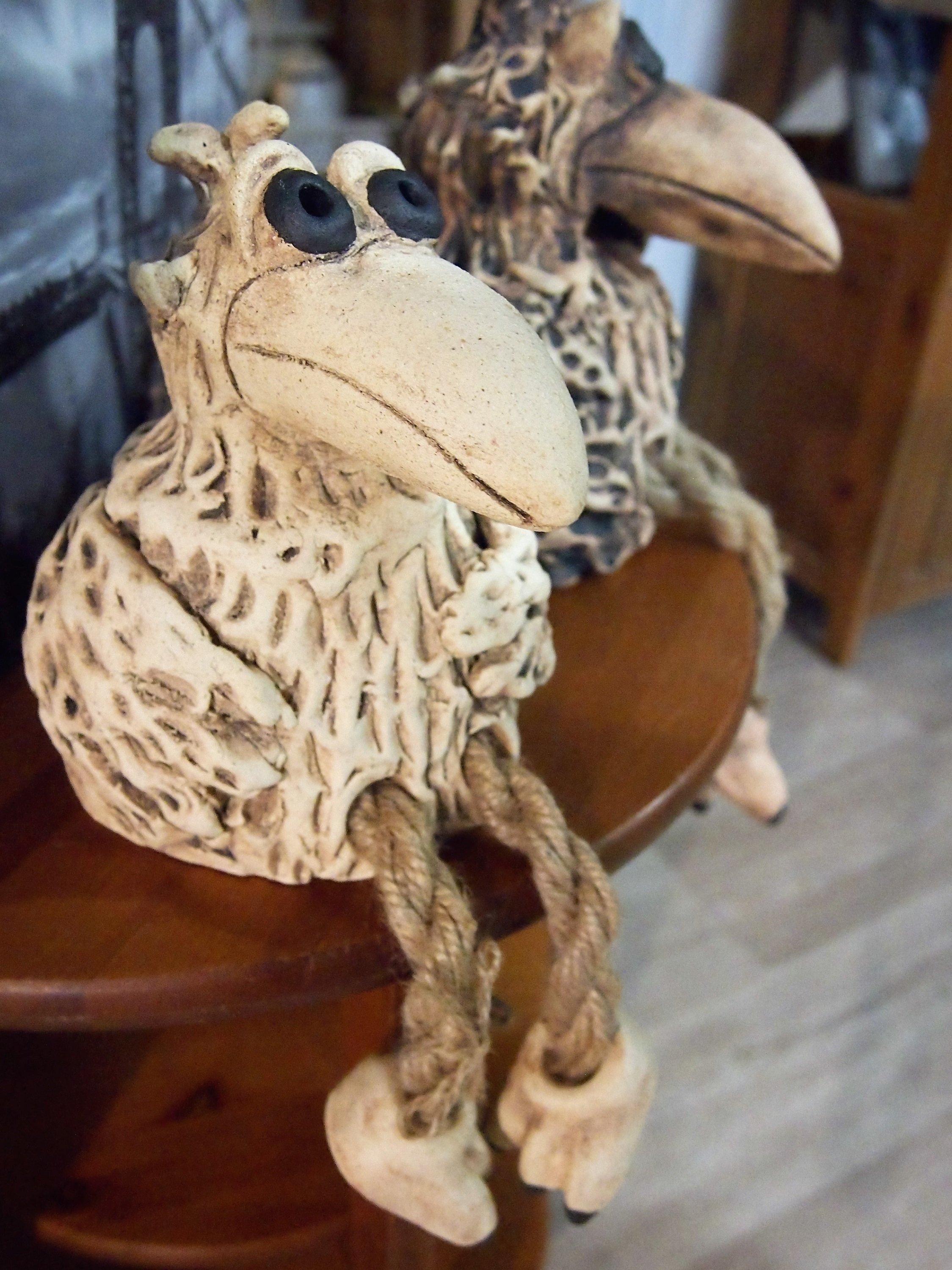 Keramický pták Loskuták