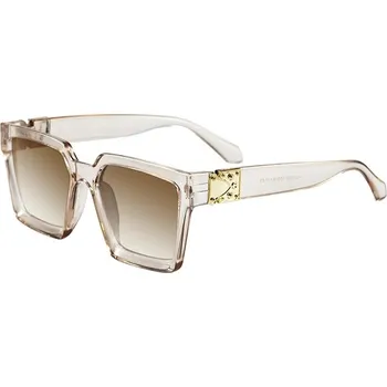 Sluneční brýle Čtvercové módní vintage sluneční brýle UV400 - C4