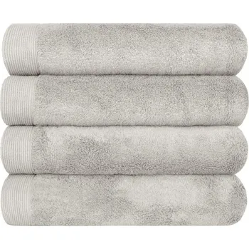 Ručník SCANquilt modalový ručník MODAL SOFT šedobéžová osuška 70 x 140 cm