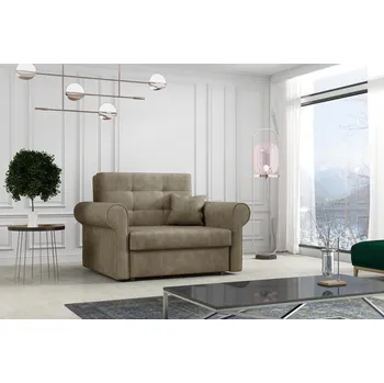 Pohovka Falco Rozkládací křeslo Vivian Silver I béžové/Country 03