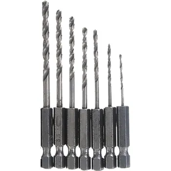 Vrtačka STAVTOOL Sada vrtáků do kovu HSS-R | 1,5 - 6,0 mm 7 dílů - P26207