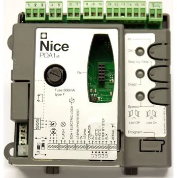 Pohon brány NICE POA1 - řídicí jednotka pro kyvné pohony NICE Pop PP7024