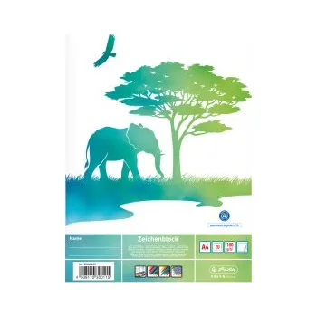 Výtvárné potřeby Kreslicí Blok A4/20 listů, GREENline Slon