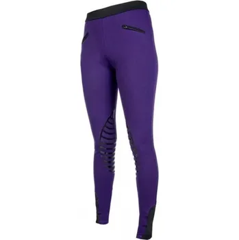 Jezdecké kalhoty Dětské jezdecké legíny Freestyle HKM, 134/140 - Tyrkysová