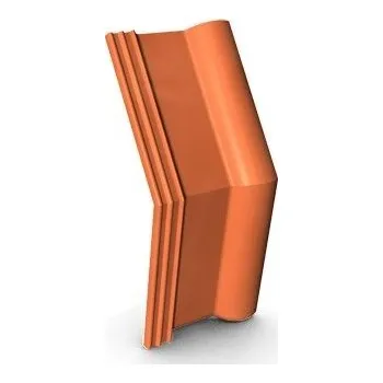 betonová krytina KM Beta Taška lomená půlená KM Beta ELEGANT Barva Hnědá