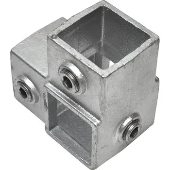 Stavební profil Pozinkovaná spojka pro jokl 40x40mm, tvar vnitřní roh