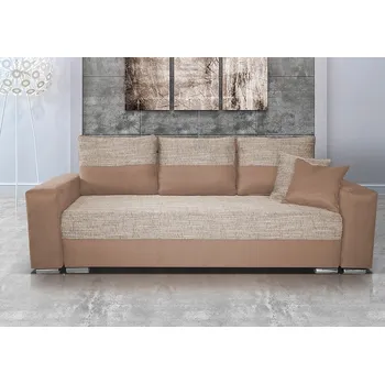 Pohovka Falco Rozkládací pohovka Tara s úložným prostorem, béžová San Marino 4/Lawa 02