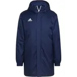 Pánská fotbalová bunda adidas ENTRADA 22 STADIUM JACKET M Tmavě modrá, Bílá