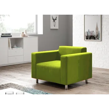 Křeslo Křeslo HALLE ekokůže Cayene 1131 zelená