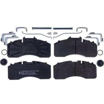 Brzdový systém Sada brzdových destiček, kotoučová brzda, , DENCKERMANN, BC11029