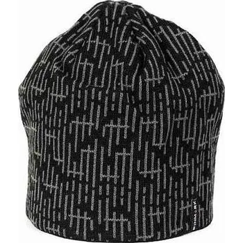 Čepice Zimní pletená čepice Finmark WINTER HAT OS Černá, Šedá