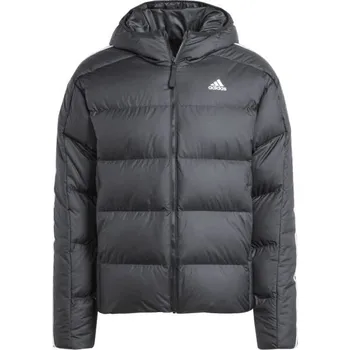 Pánská péřová bunda adidas 3-STRIPES JACKET 2XL Černá, Bílá