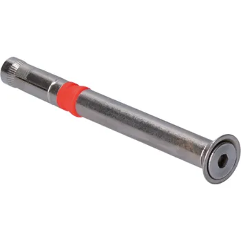 Kotva pro kotevní profil celoskleněného zábradlí se zapuštěnou hlavou, nerezová ocel