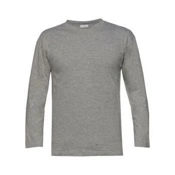 Pánské tričko Triko s dlouhým rukávem B&C Exact - šedé, S