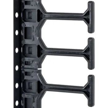 Rozvaděč RAB-VP-HXX-Y1 - vyvazovací panel - hřeben, jednořadý 15U