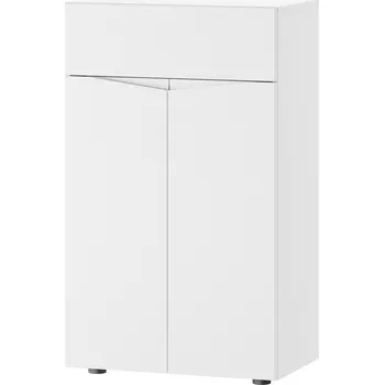 Komoda Komoda LUCCA 07, 2D1S, bílá