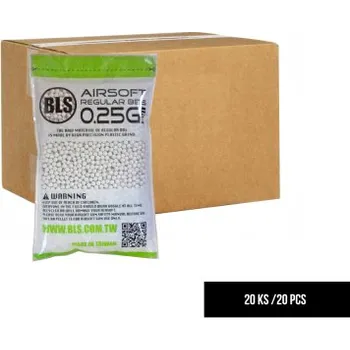 Airsoft Bedna BLS kuliček, 20 x 0,25g
