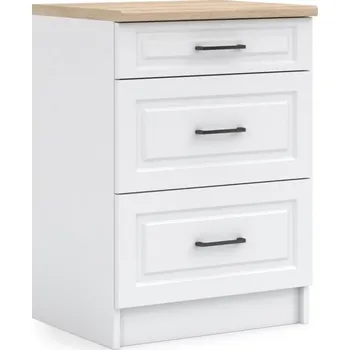 Kuchyňská linka Falco Spodní kuchyňská skříňka IRMA SZ40-3SZ se šuplíky, bílá MAT