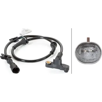 ABS Snímač, počet otáček kol, , 5273333, 5273333AB, 5273333AC, 5273333AD, 5273333AE, HELLA, 6PU 230 040-291