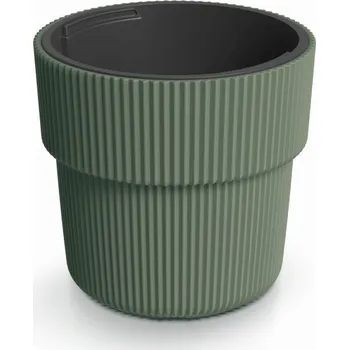 Květináč Květináč MILLA II tmavě zelený, varianta 39 cm
