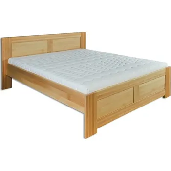 Postel Masivní postel KL-112, 140x200, dřevo buk, výběr moření Barva: bez moření buk