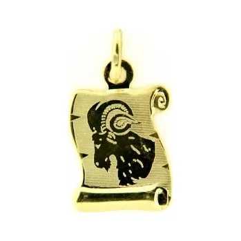 Přívěsek Přívěsek měsíční znamení ze žlutého zlata